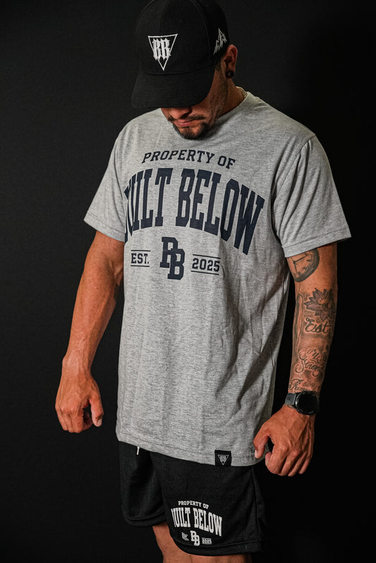 Built Below Varsity Tee
