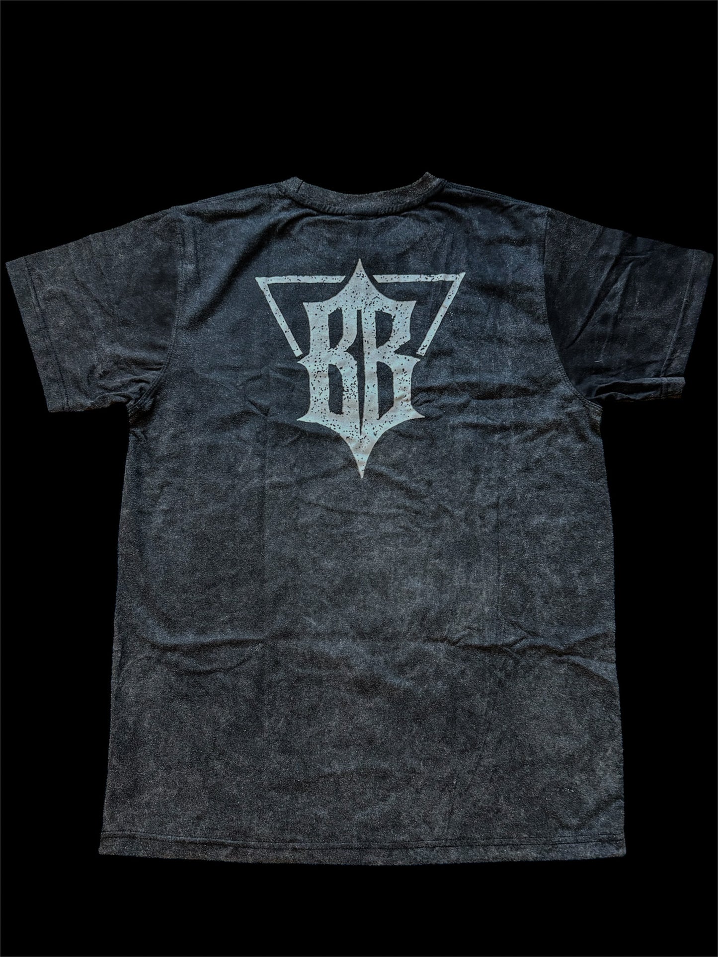 Built Below Forge Tee ( Acid Wash Black)