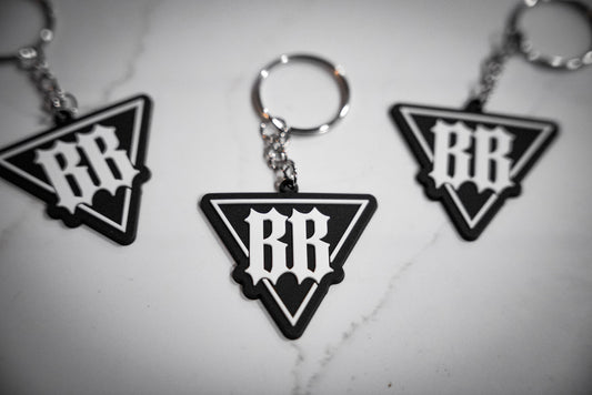 Built Below "BB Triangle" Keychain