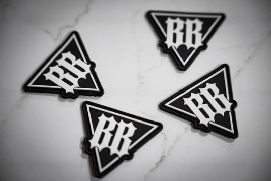 "BB" Logo patch
