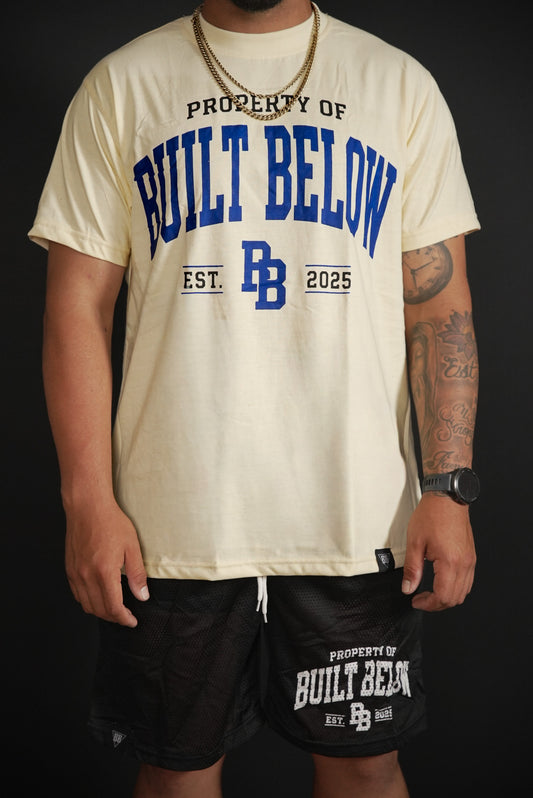Built Below Varsity Tee