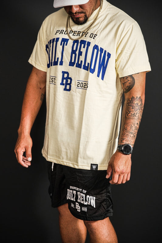Built Below Varsity Tee