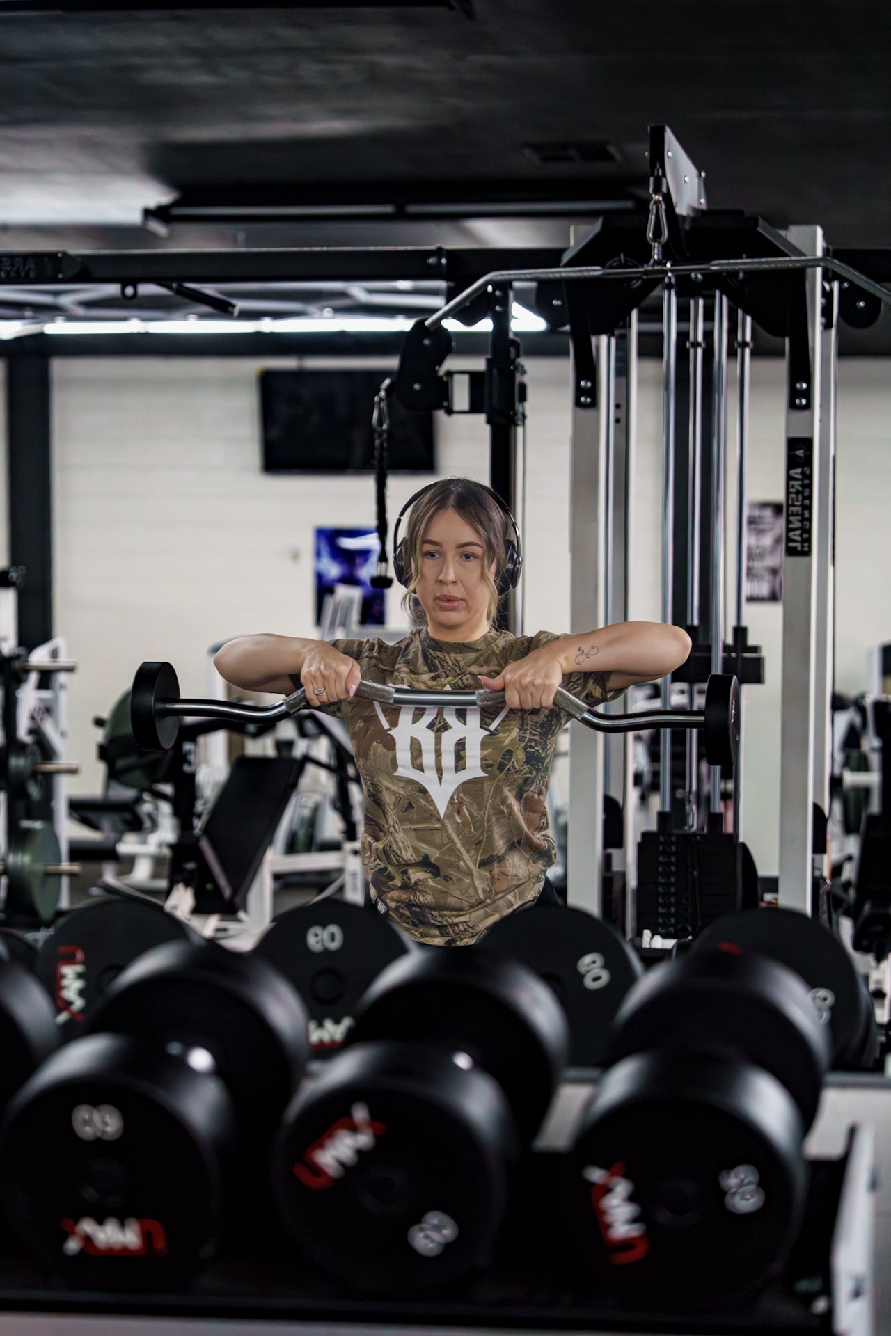 Camo Built Tee