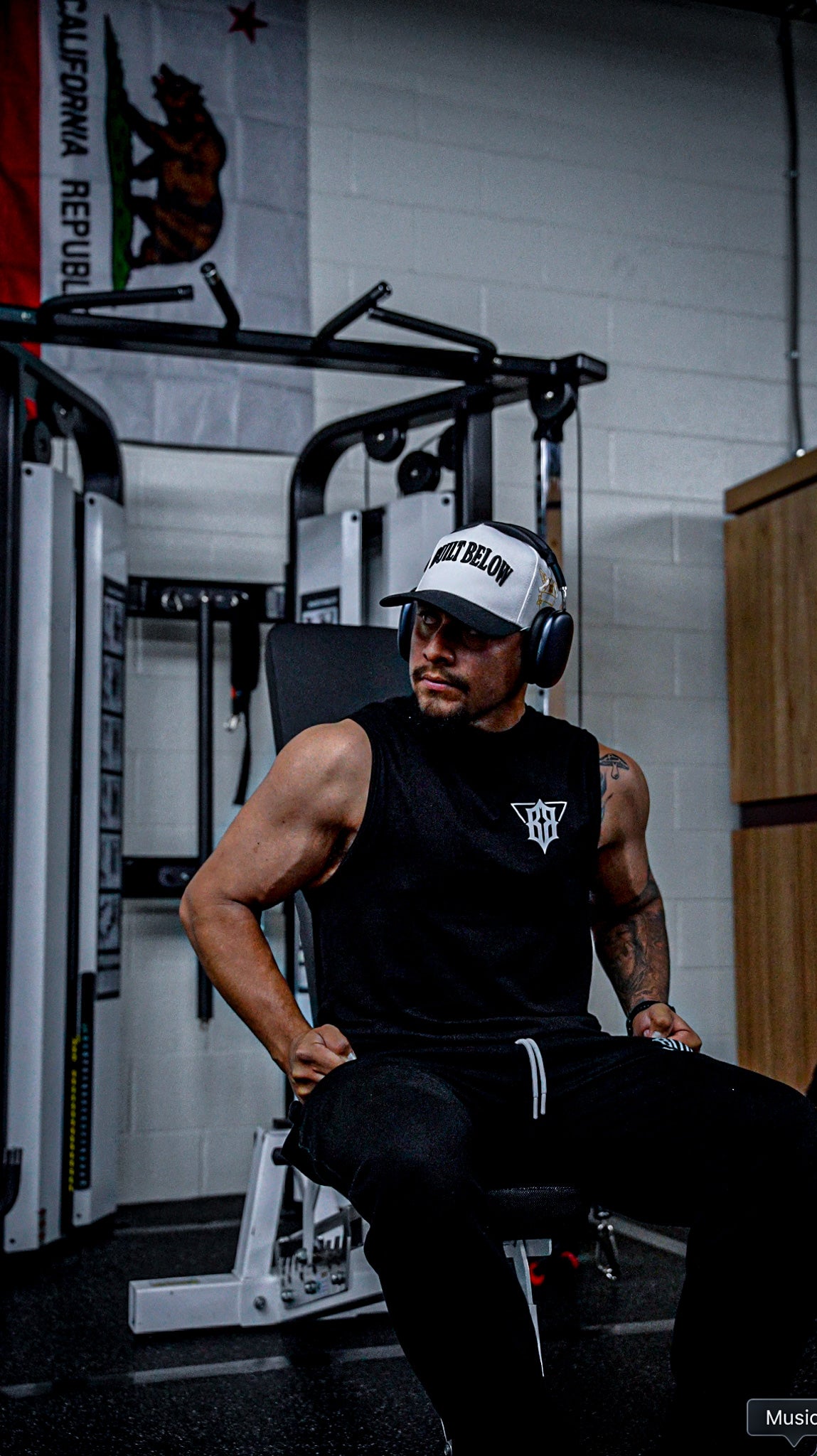 Rising From Below Delt Tank